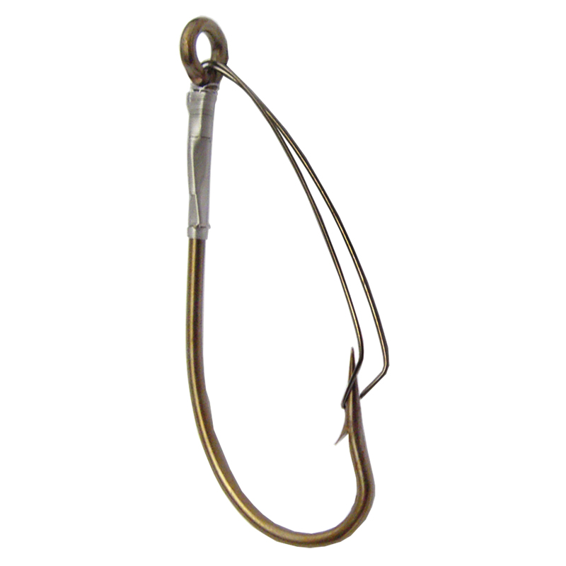 bronze weedless hook, weedless hook, fishing weedless hook, fish weedless hook, weedless hooks, fishing hook, weedless fishing hooks, use weedless hook, weedless hook setup