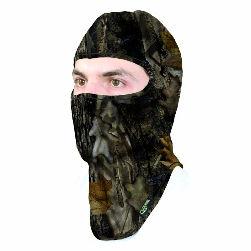 Backwoods pure camo hunting balaclava