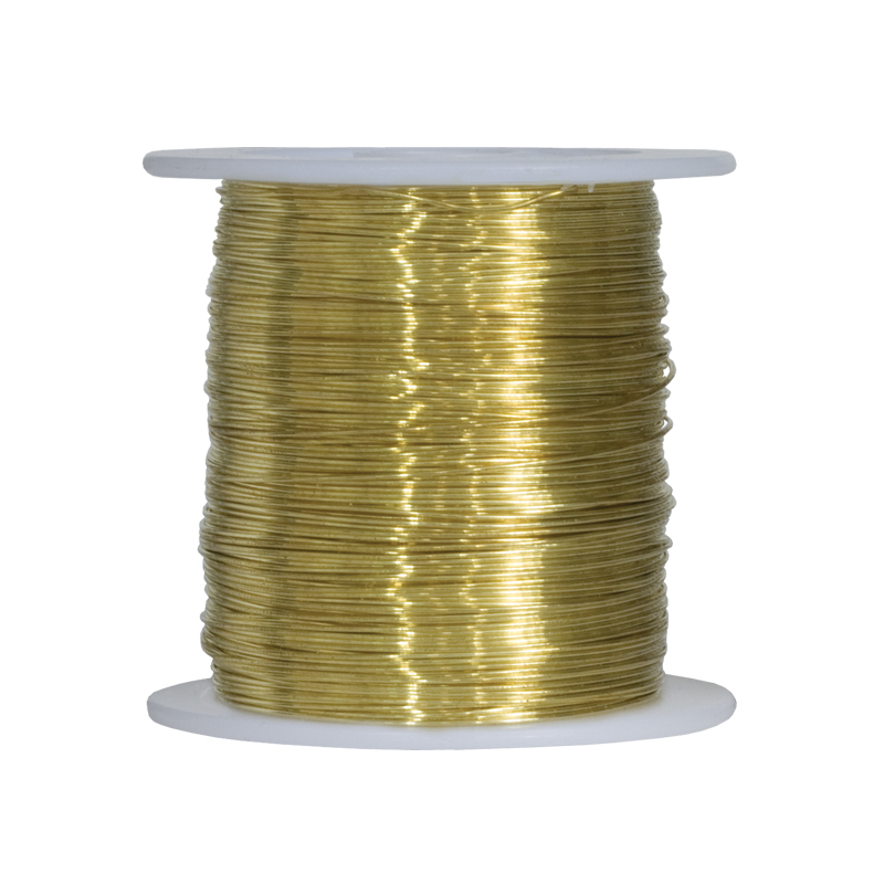 Backwoods brass 1LB spool hunting snare game trapping wire