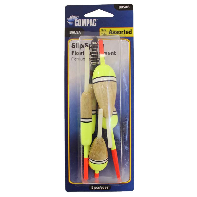 Compac assorted balsa wood fishing floats