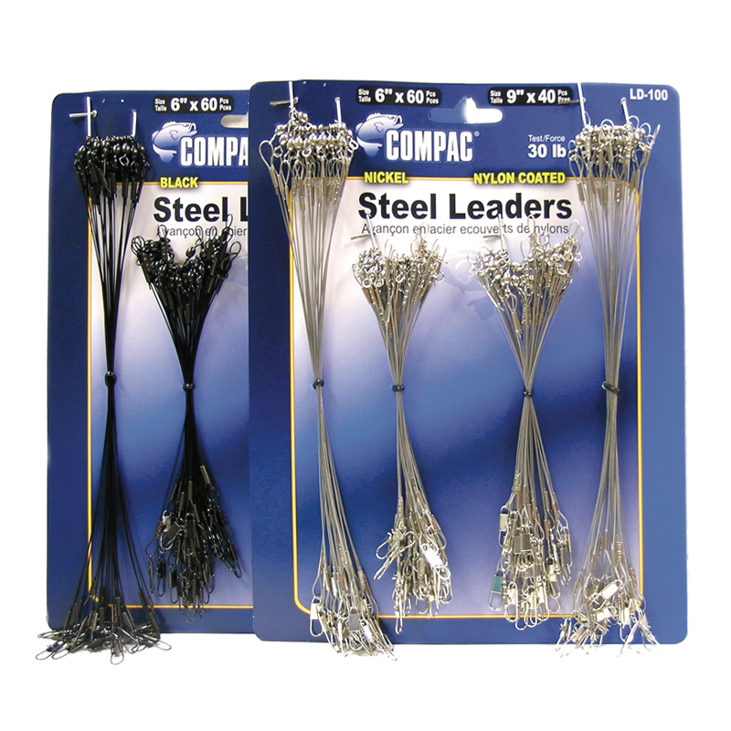 leader display, bulk leaders, leaders bulk, leaders, stainless steel leaders, wire wound leaders, fishing leaders, wire leaders, titanium fishing leaders, titanium leaders, stainless steel leader, stainless fishing wire steel leaders, stainless steel fishing wire, wire leader, wire leader for  pike,