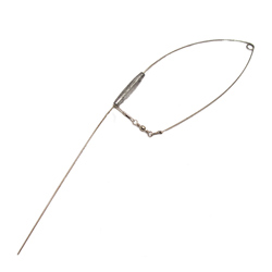 Fishing tackle gear bottom bouncers natural lead sinkers