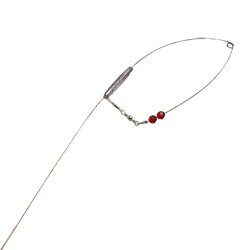 Fishing tackle gear bottom bouncers lead deluxe barrel swivel