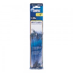 Compac Stainless Steel Black Leaders 12 Pack