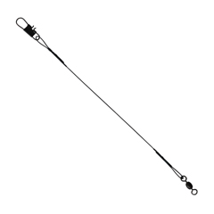 Compac Wire Wound Black Leaders
