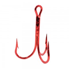 Fishing hooks treble tackle chemically sharpened