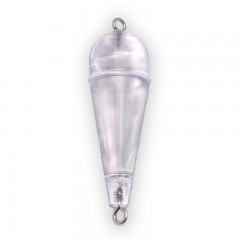 Fishing tackle gear fly bobbers clear