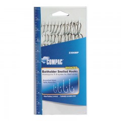 Fishing tackle hooks single snelled baitholder Canadian angling