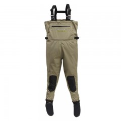 Breathable waders for fishing waterproof stocking foot