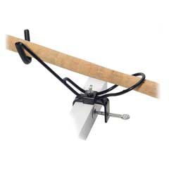 Fishing accessories clamp padded rod holder adjustable