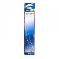 Fishing tackle gear tackle hooks double snelled kirby