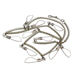Fish stringer brass fishing lakes, streams sheath covering