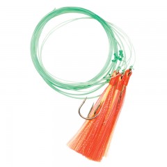 Fishing tackle gear cod feather bait rigs crystal