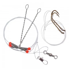 Fishing pickerel rig baitholder snelled Hooks