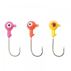 Painted Jig Heads - 100 pieces