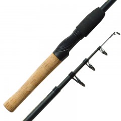Fishing rod telescopic spinning cork grips alox guides