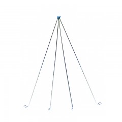 Fishing gear equipment smelt net bender frame steel rods