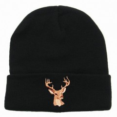Thinsulate touques hunting knit winter black