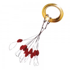 Fishing tackle gear float bobber stoppers rubber