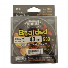 Green Braided Line - 500 yds