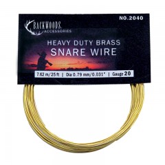 Rabbit snare wire hunting small game brass heavy duty Canada