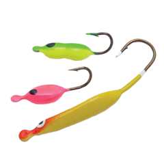 Ice fishing lure kits tear drop durable