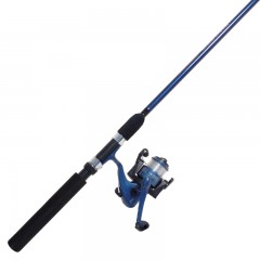 Fishing spinning combo 6 foot rod, prespooled reel