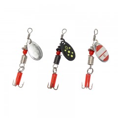 Fishing tackle gear lure bantam spinner undressed Canadian rivers