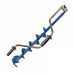 Razor folding ice auger
