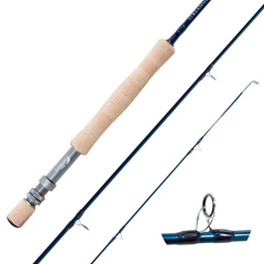 Stillwater fly fishing rod silicone carbide guides