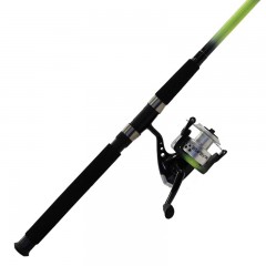 Fishing spinning surf rod reel combo